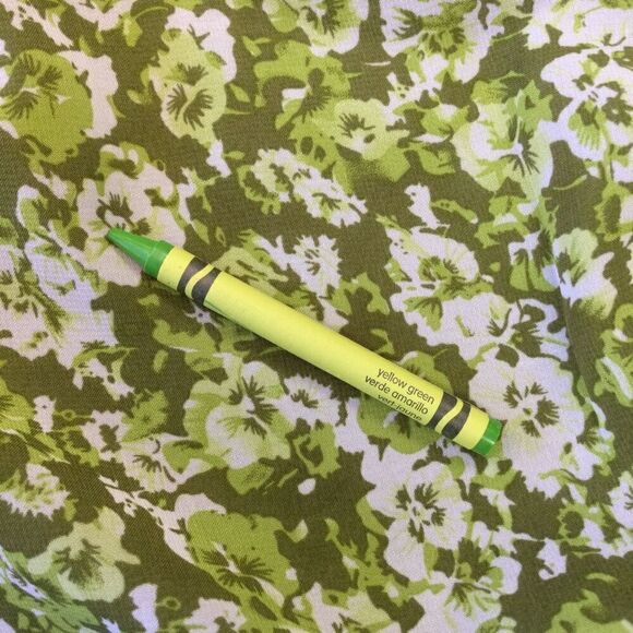 Apt. 9  Womens‎ Green Chiffon Off The Shoulder Floral Top Blouse Medium - Picture 7 of 11